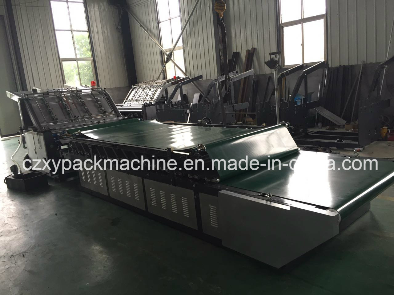 Tmj-1300h Semi-Automatic Pasting Paper Machine Corrugated Flute Laminating Machine