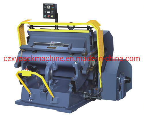 Color Box Making Machine / Manual Die Cutter Equipment