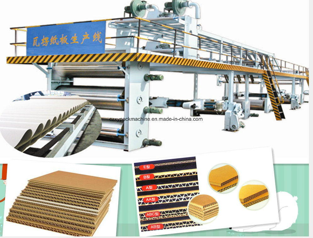 2017 New Type Corrugated Cardboard Making Coplete Whole Plant