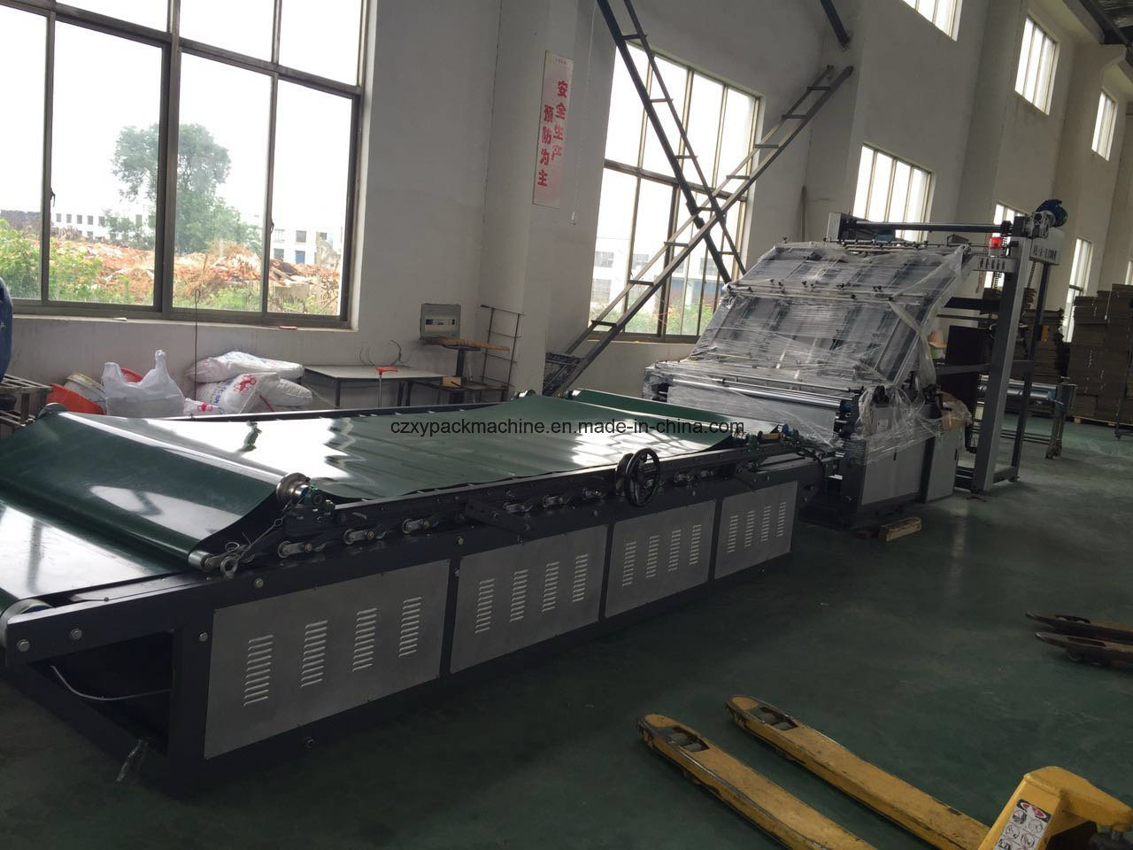 Hebei High Speed Automatic Corrugated Sheet Board Flute Laminating Machine