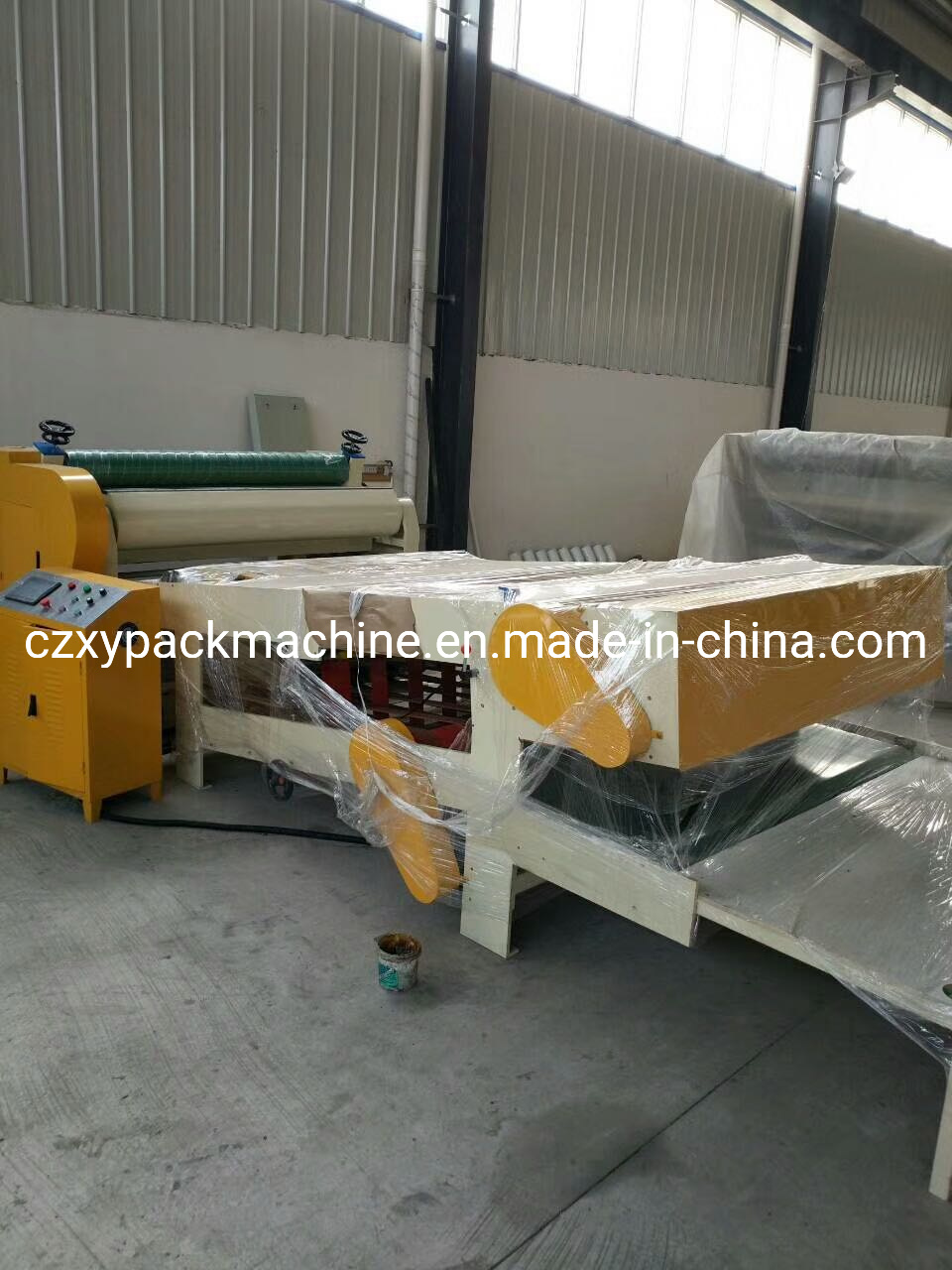 Single Face Corrugated Paper Cardboard Machine Production Line
