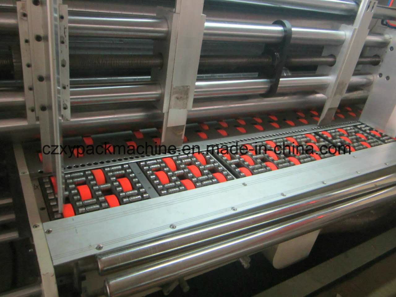 High Speed 4 Color Printing Slotting&Die Cutting Machine