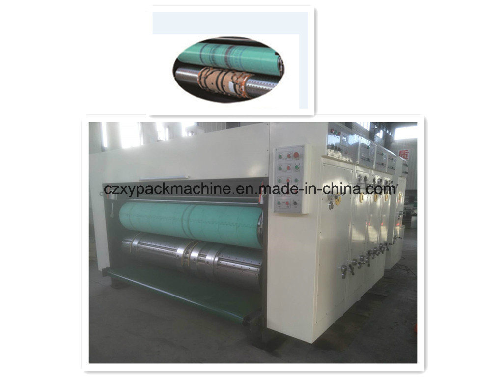 Automatic High Speed Printing Slotting Die Cutting and Stacker Machine