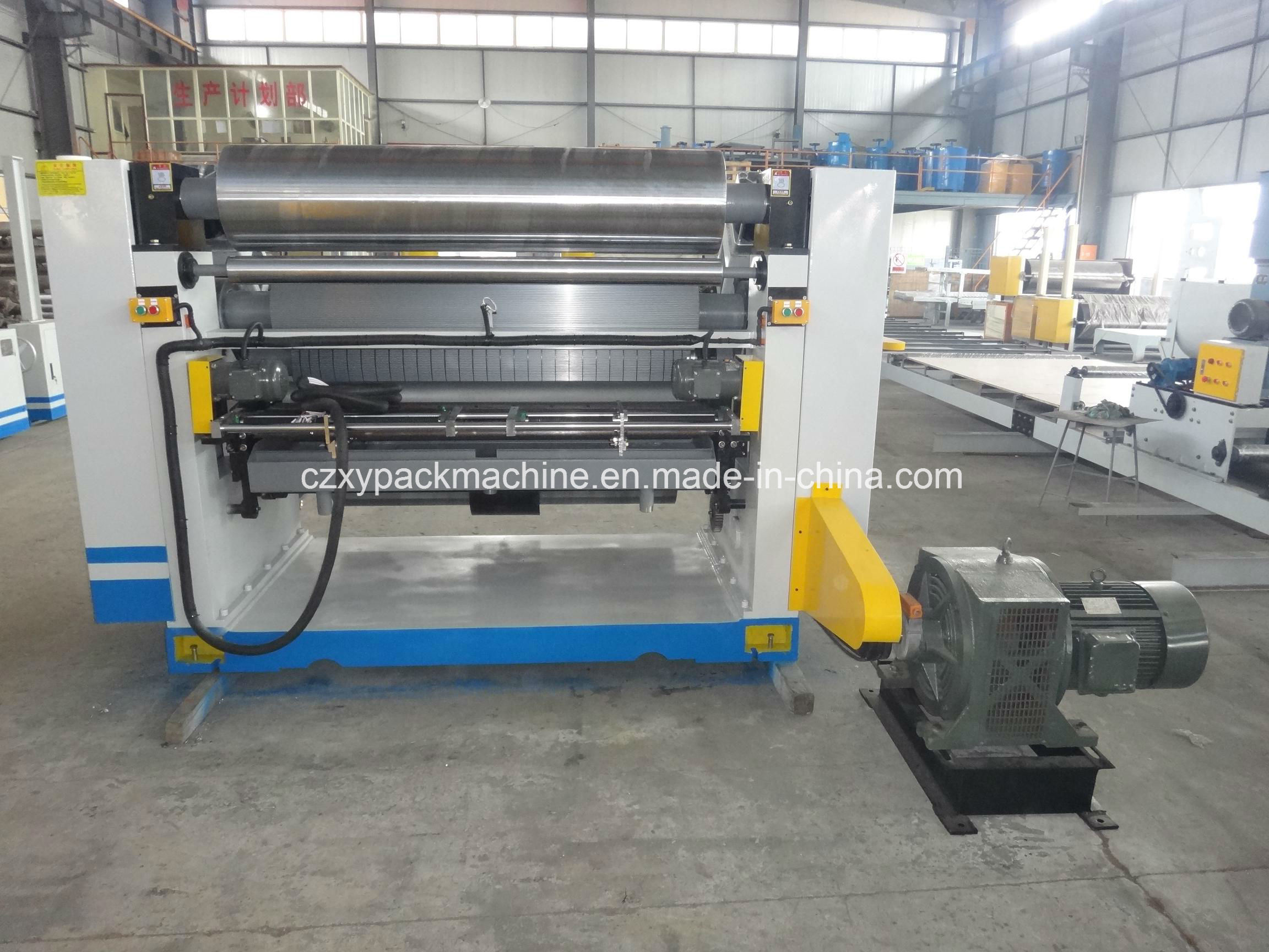 High Speed Single Face Corrugated Paper Making Machine
