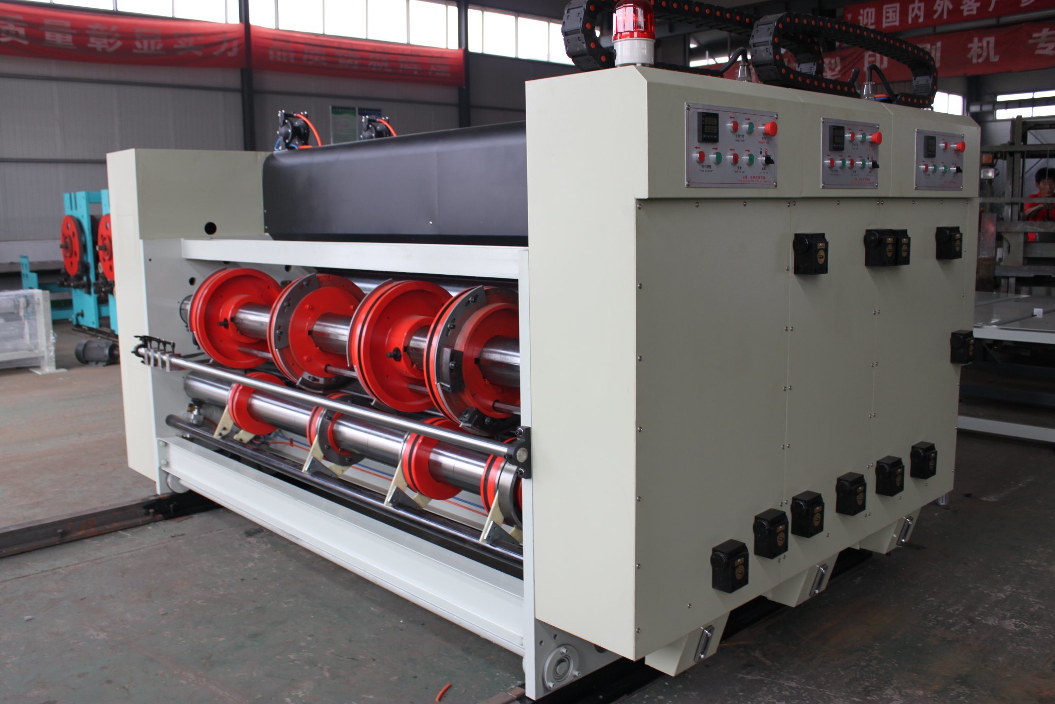 Semi Automatic Printing Slotting Die Cuttiing Machine