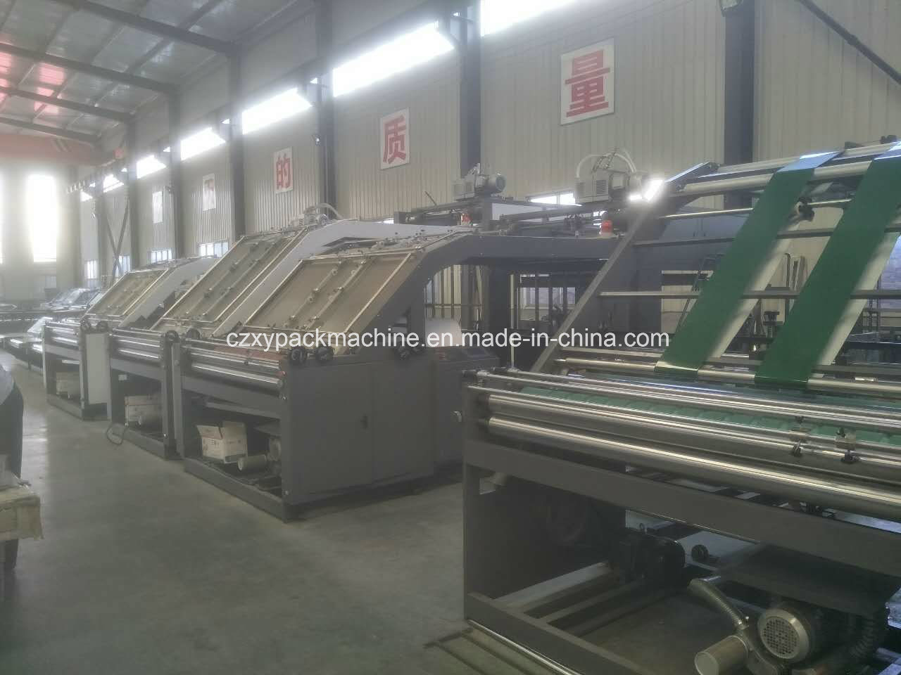 Carton Packaging Machinery China Corrugated Cardboard Flute Laminator Machine