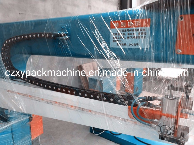 Double Servo High Speed Stitcher for 3ply Box Making