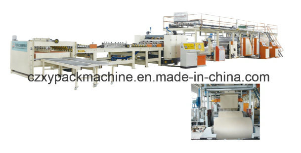 Carton Box Single Facer Corrugated Paperboard Production Line