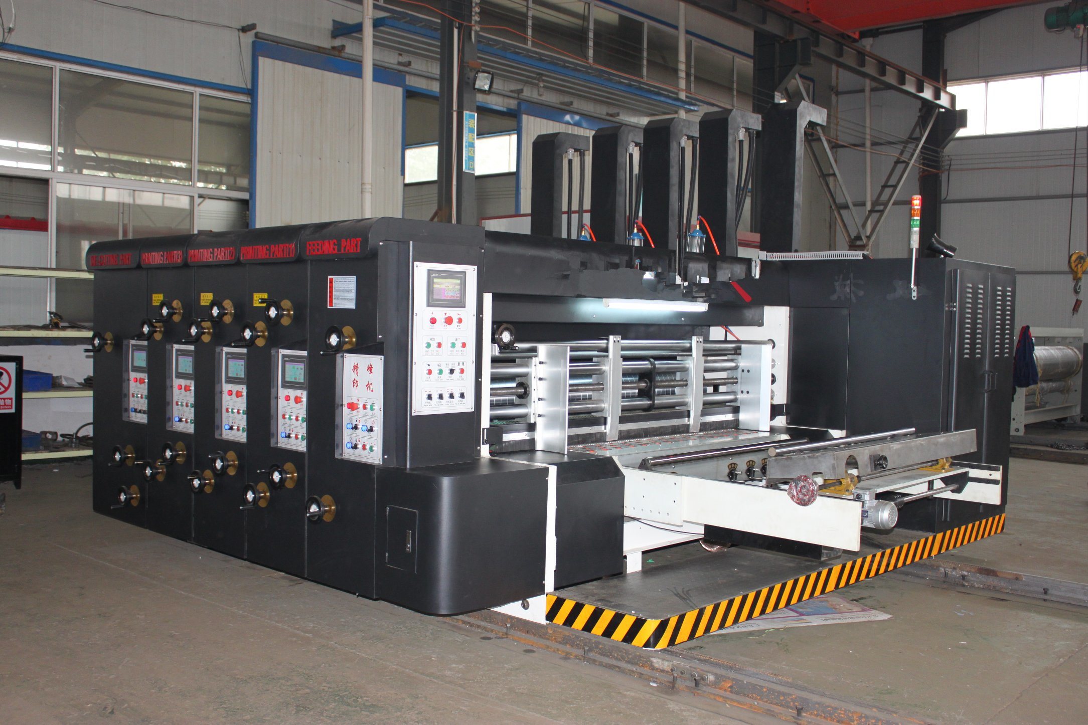 Automatic Corrugated Carton Box Flexo Printing Die Cutting Machine
