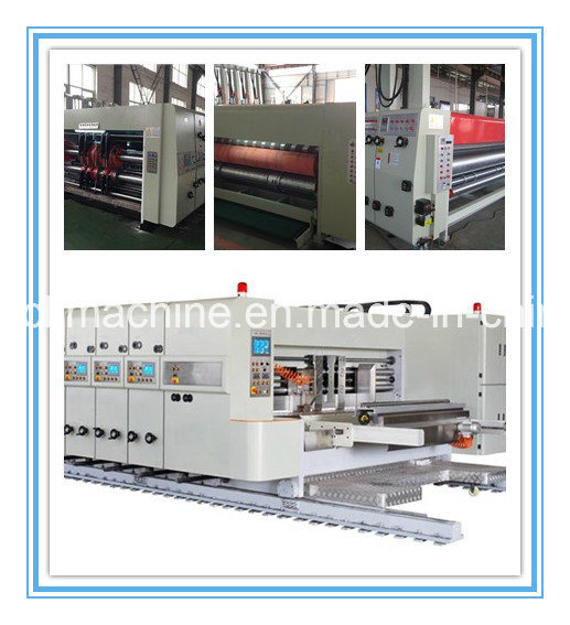 Corrugated Cardboard Printing Slotting and Die Cutting Machine Operate Conveniently Hot Sale in India and Paskistan
