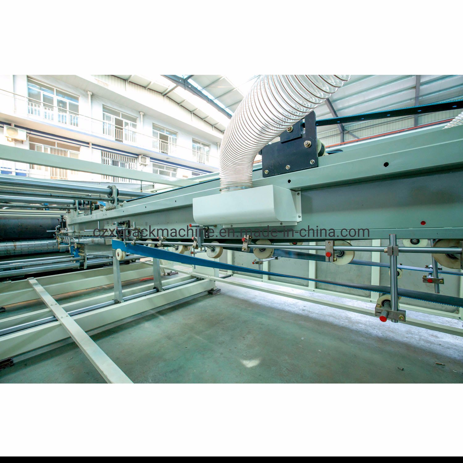 Printing Slotting Die Cutting Folding Gluing Strapping Corrugated Box Making Line