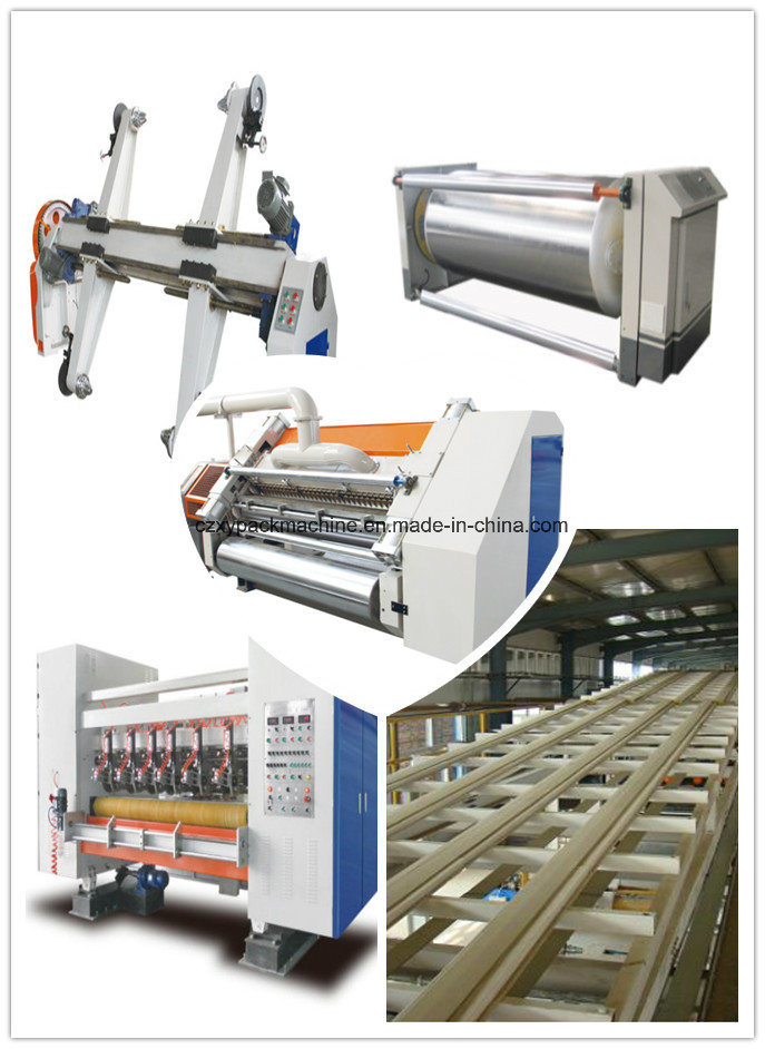 Computerised 3/5/7 Ply High Speed Corrugated Production Line