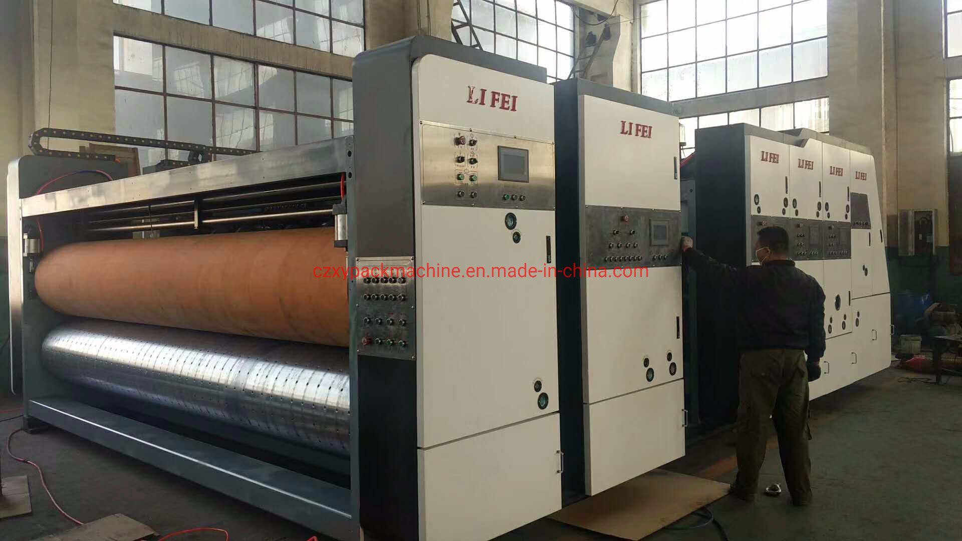 High Definition Flexo Printing Slotting Die Cutting Paper Plate Machine
