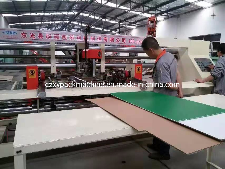 High Quality Double Servo Stitcher Machine for Two Pieces Bigger Box Production