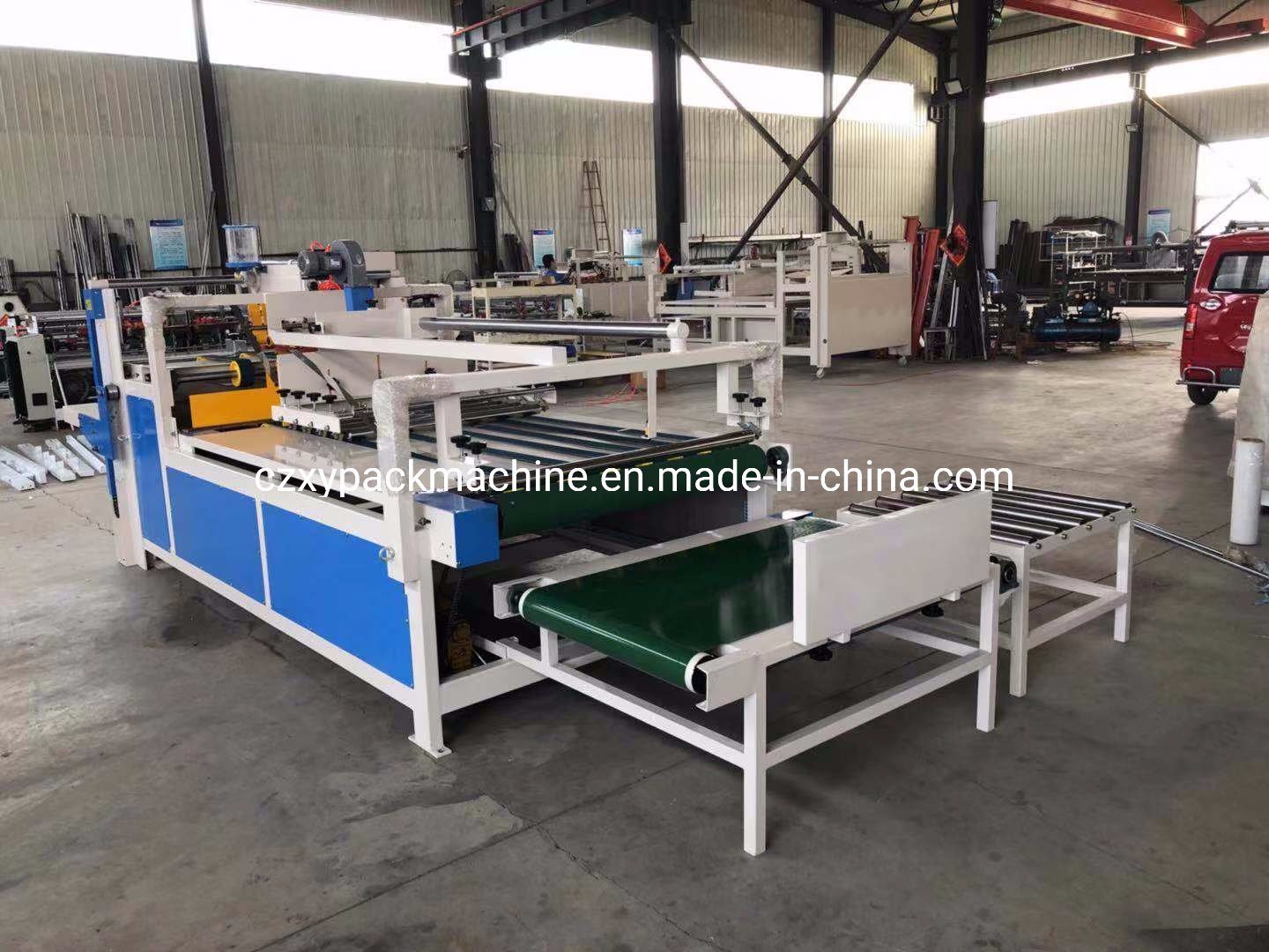 Semi-Automatic 5layer Corrugated Box Folder Gluer Machine