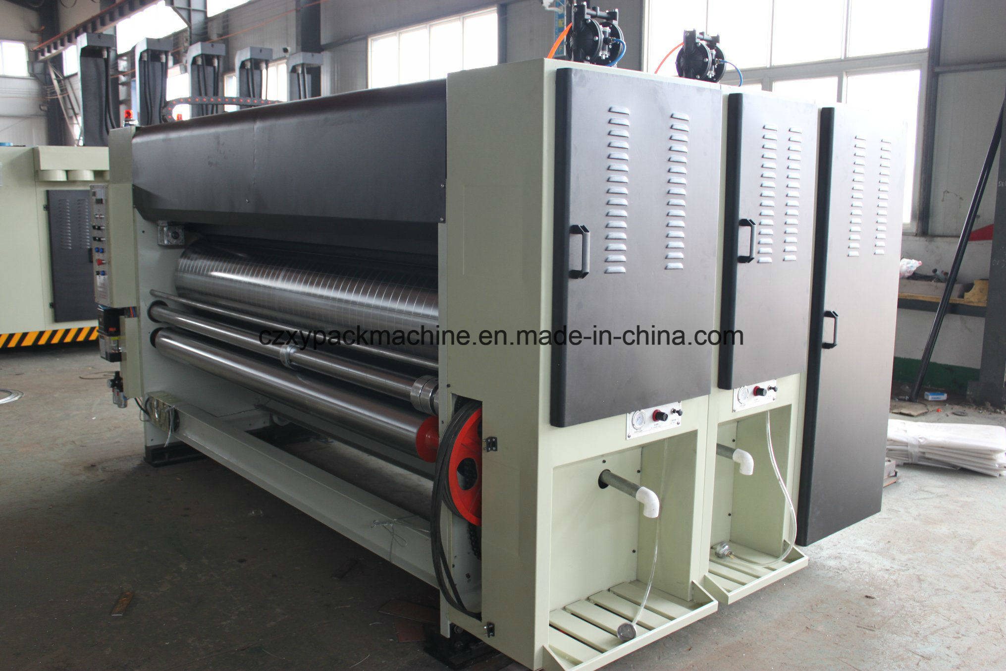 Automatic Paperboard Carton Slotter Die Cutter Machine Corrugated Box Flexo Printing Machine