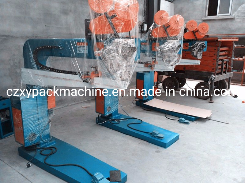 1500 Double Servo High Speed Nail Box Stitching Machine
