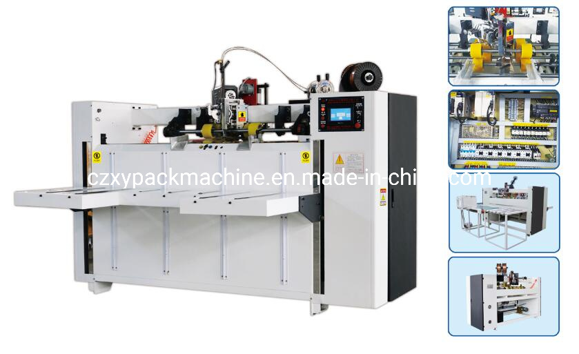 Semi-Automatic 3ply Carton Box Stitcher Machine