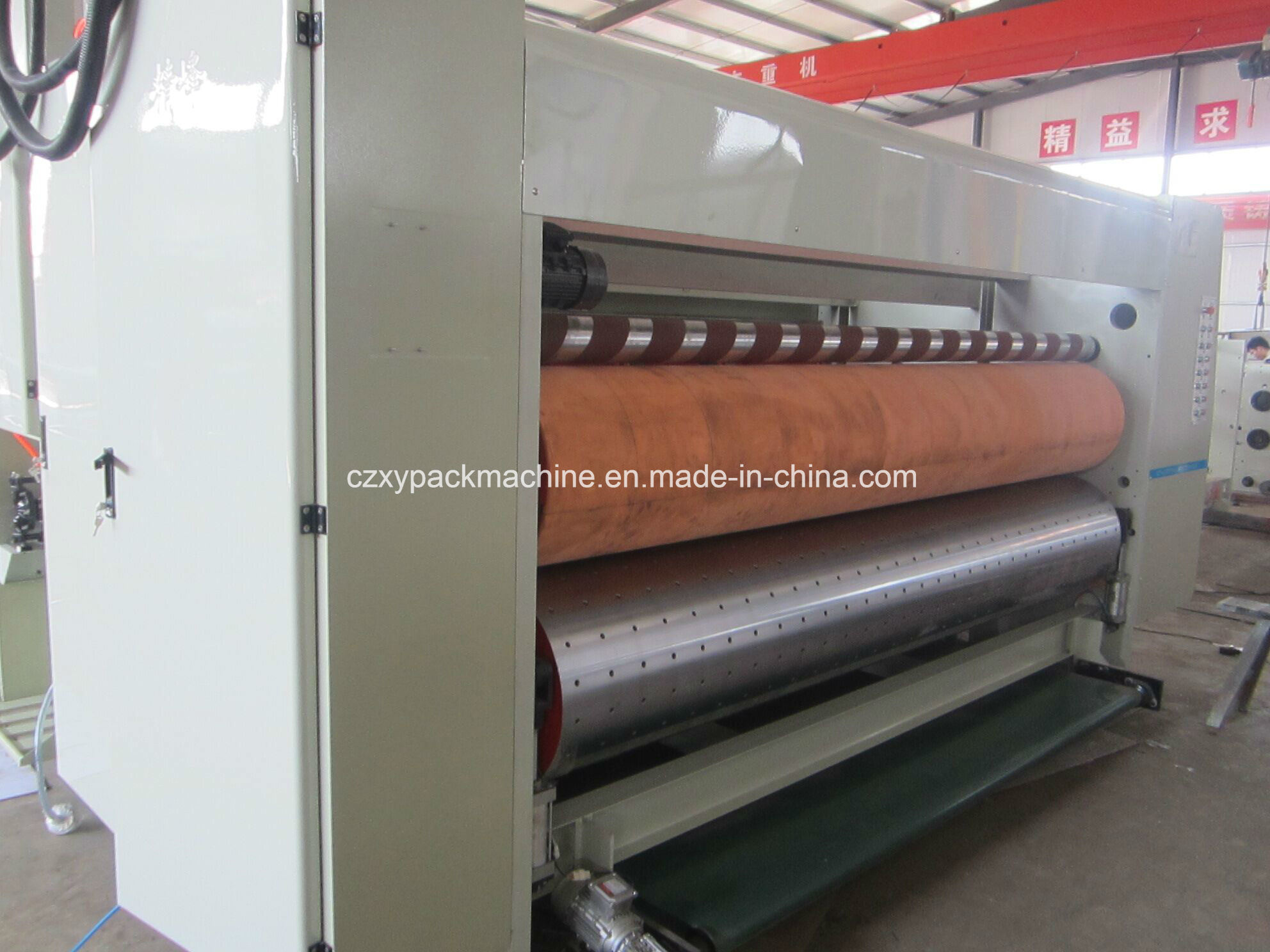 Chain Feeder Flexo Printer Slotter for Corrugated Carton Making Machine