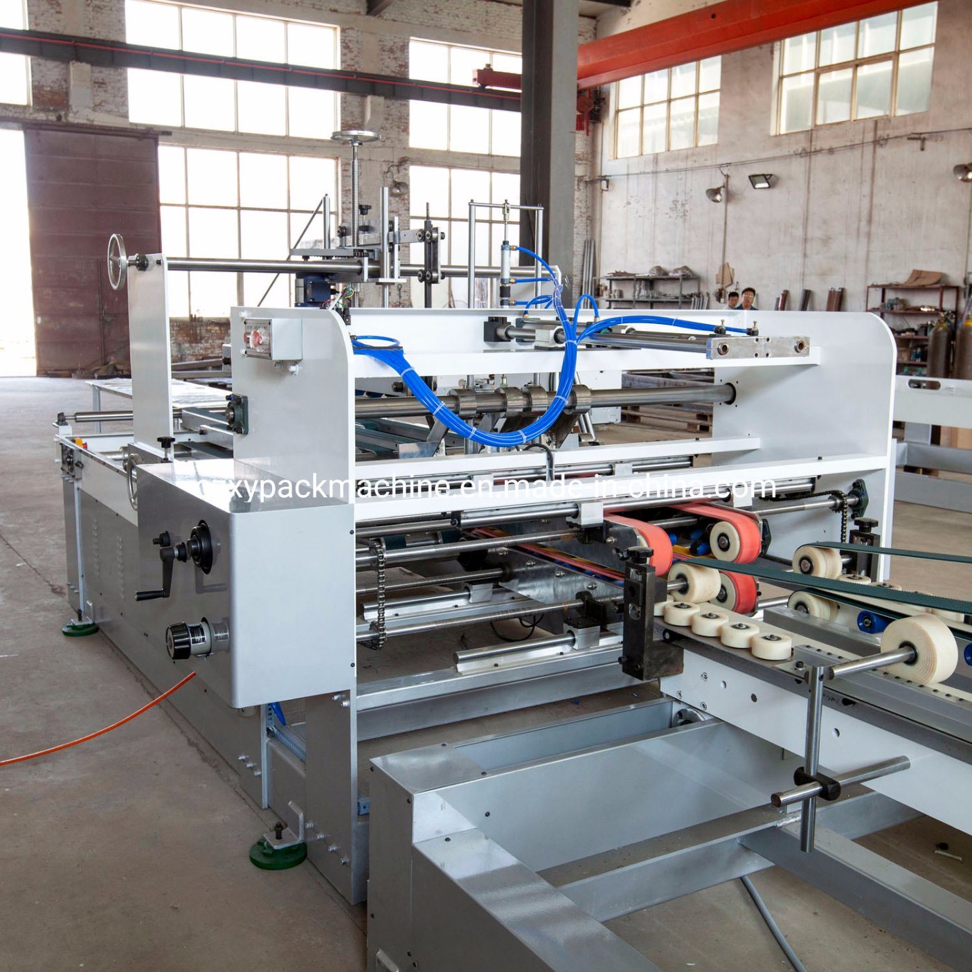 5layer Corrugated Box Folding Gluing Machine for Outside Packaging