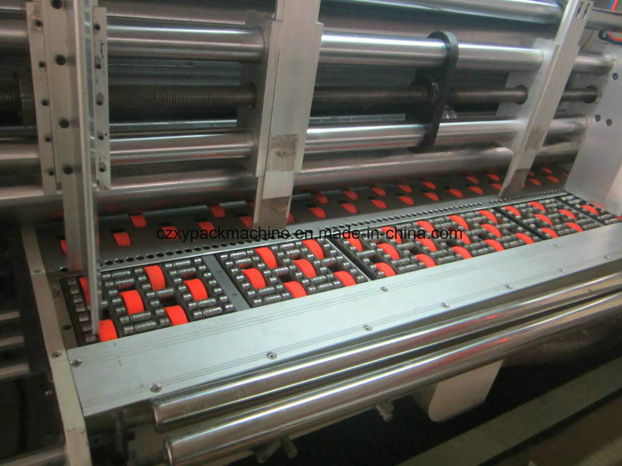 Automatic High Speed Corrugated Cardboard 4 Colors Flexo Printer Slotter Die Cutter Machine