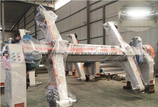 2 Ply Corrugated Cardboard Production Line/Rotary Cutter Two Layer Corrugated Cardboard