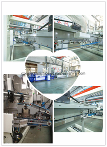 4colors Printing Gluing Corrugated Carton Box Making Line