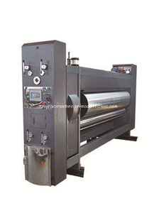 Lead Edge Feeding 4colors Flexo Printing Slotting Die Cutting Machine