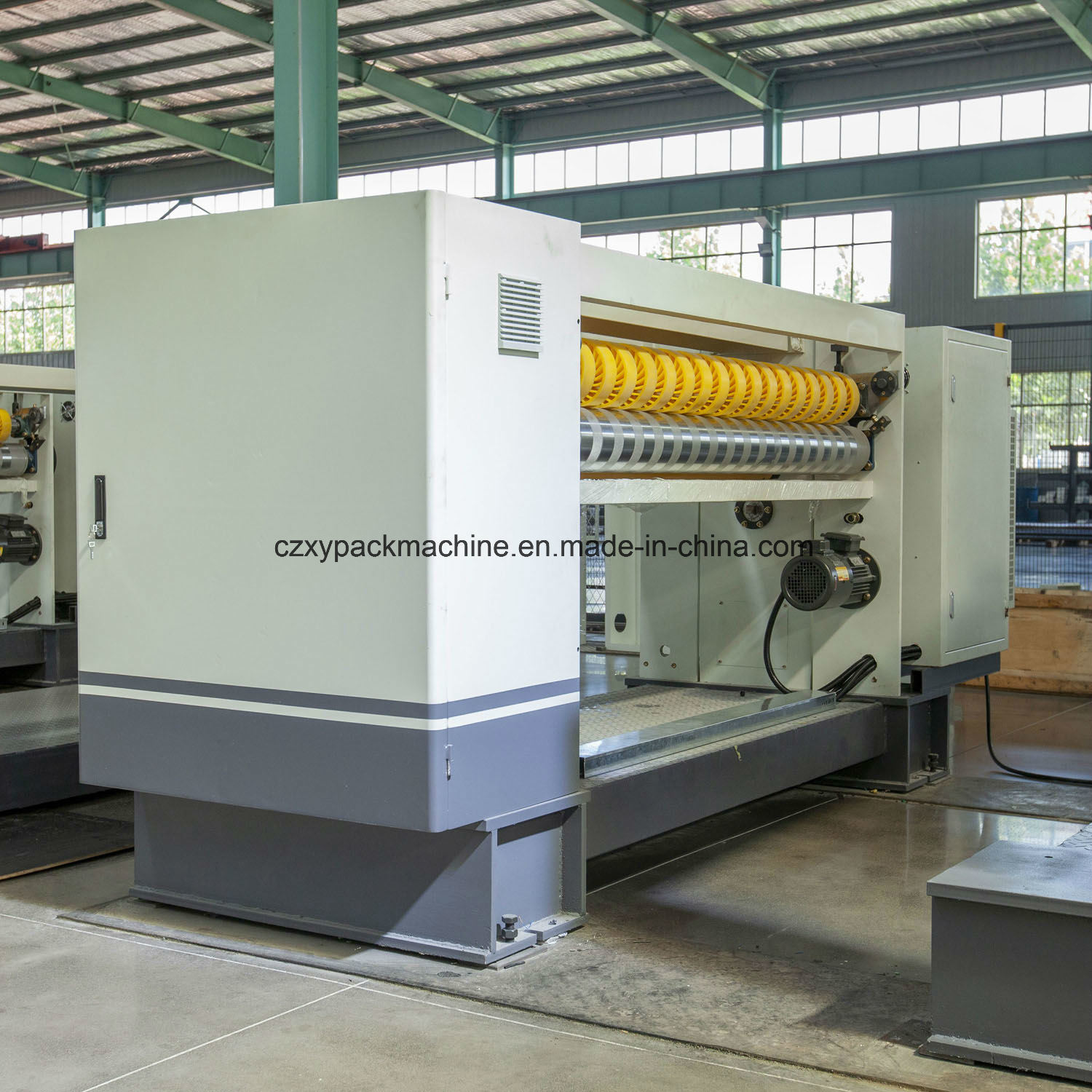 Automatic Steam Heating 5 Ply Corrugated Cardboard Plant Production Line Box Making Machine