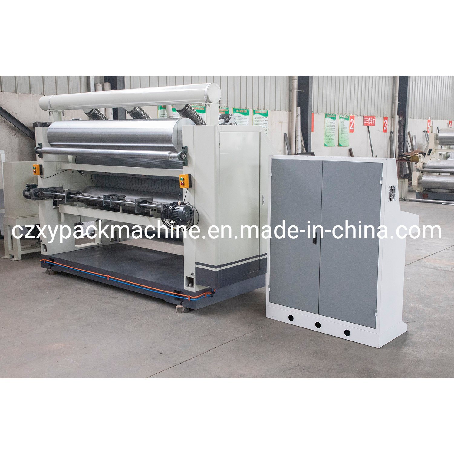 Single Facer Corrugated Line Carton Box Making Machine with Great Price with High Quality