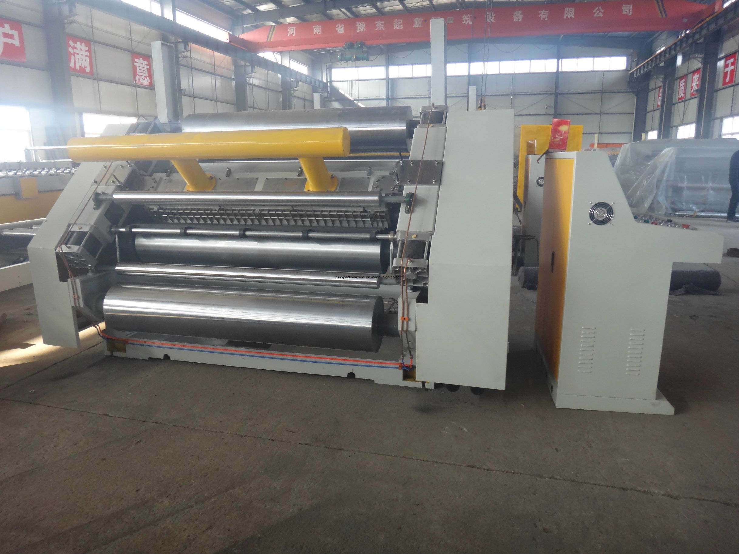 Corrugated 2layer Cardboard Production Line Packing Machinery
