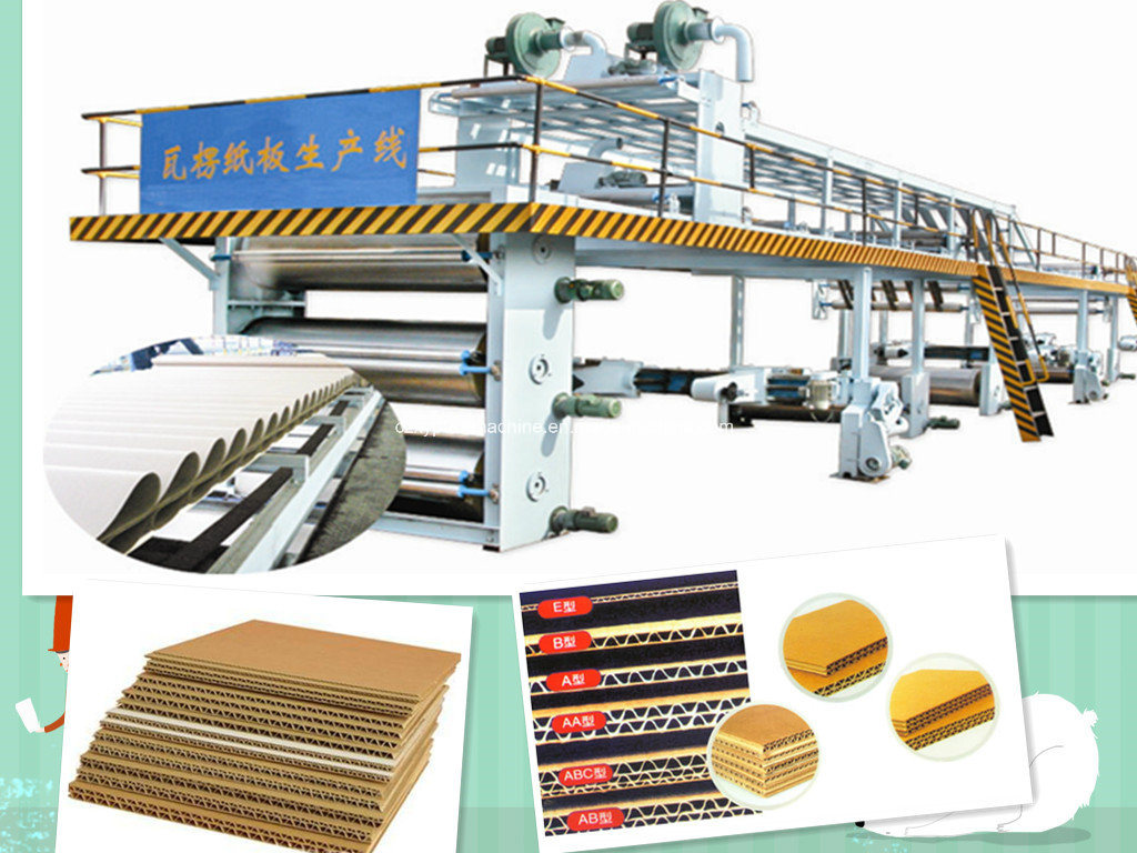 High Speed and Lower Price Corrugated Cardboard Production Line