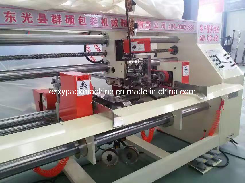Semi-Automatic Double Head Stapling Machine for Corrugated Box Making