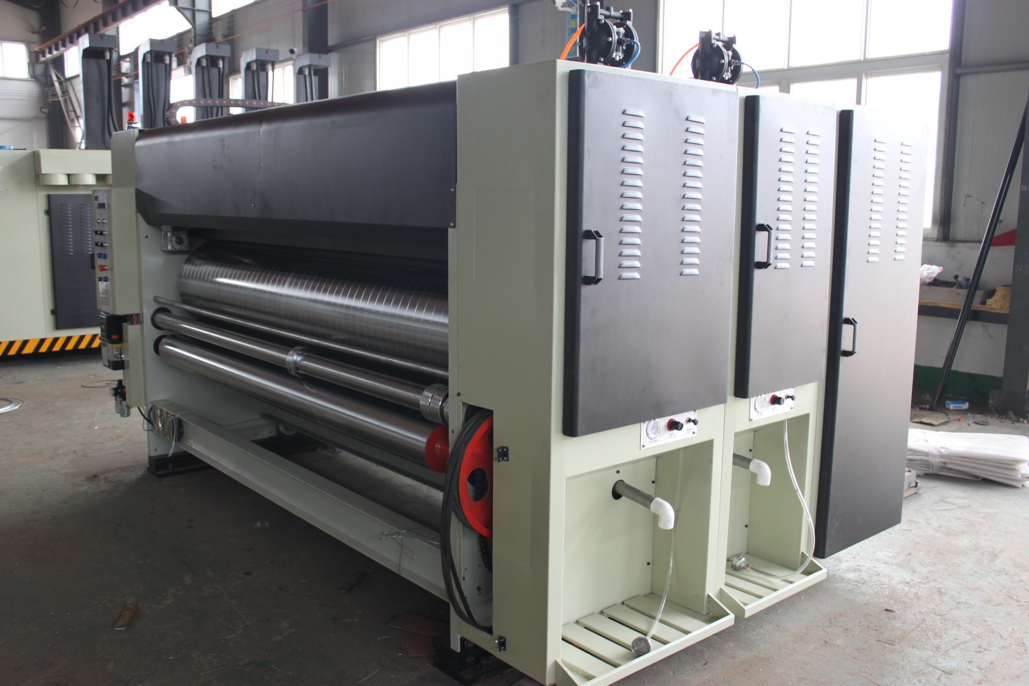 Chain Type Feeder Multi-Color Printer Slotter Die Cutter