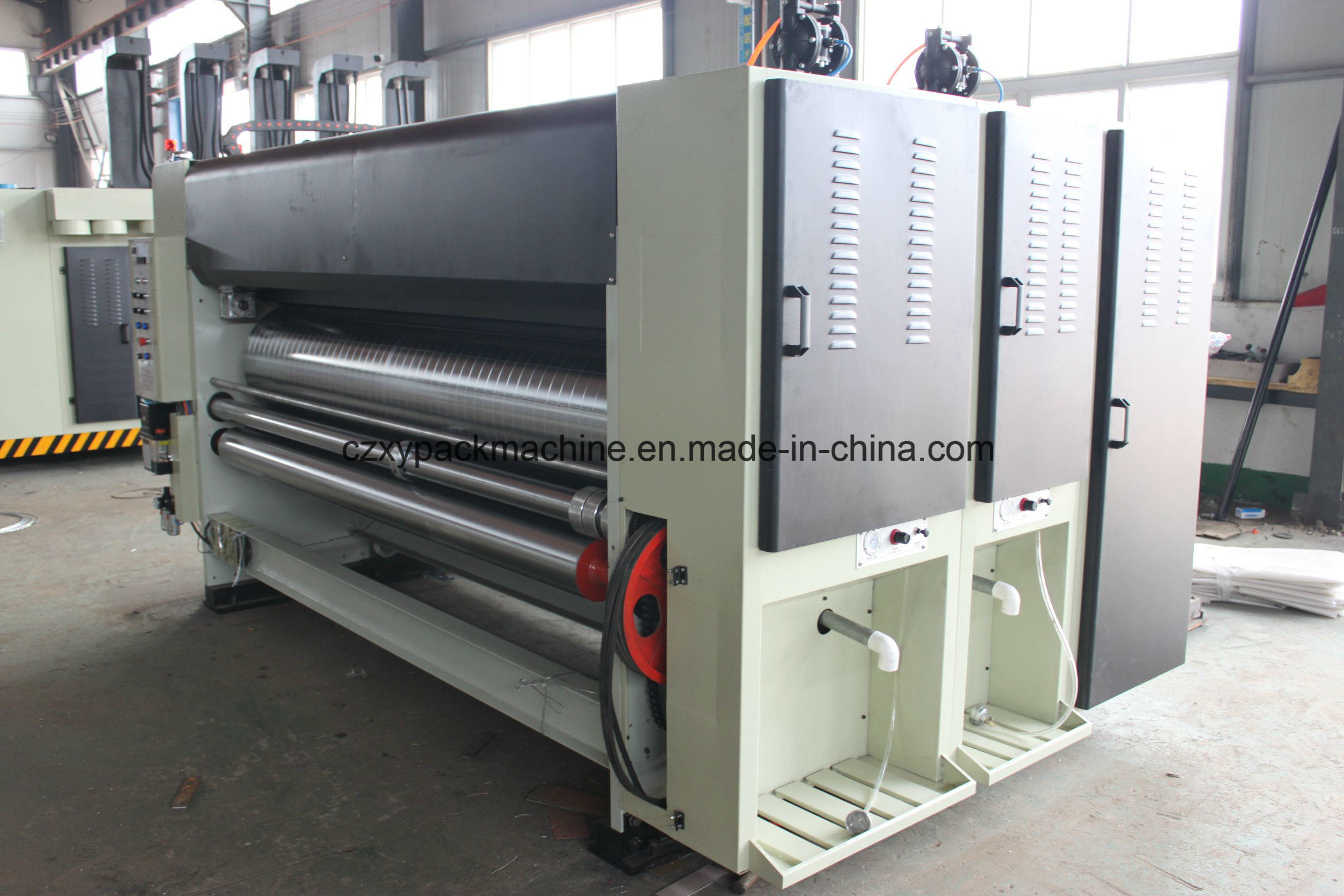 Semi-Automatic Flexo Printer Slotter for Corrugated Carton Making Machine